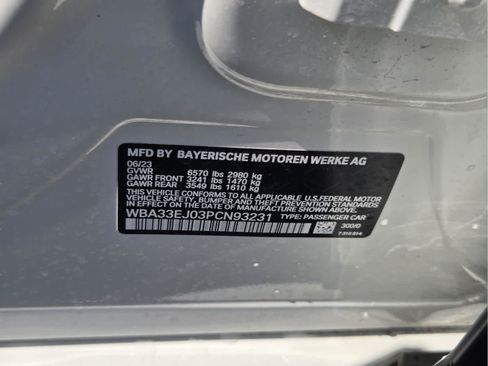Certified 2023 BMW 760i xDrive AWD/4WD image 24
