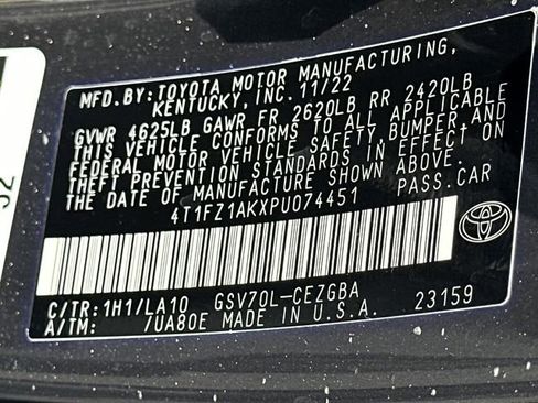 Certified 2023 Toyota Camry XLE w/ Navigation Package FWD image 30