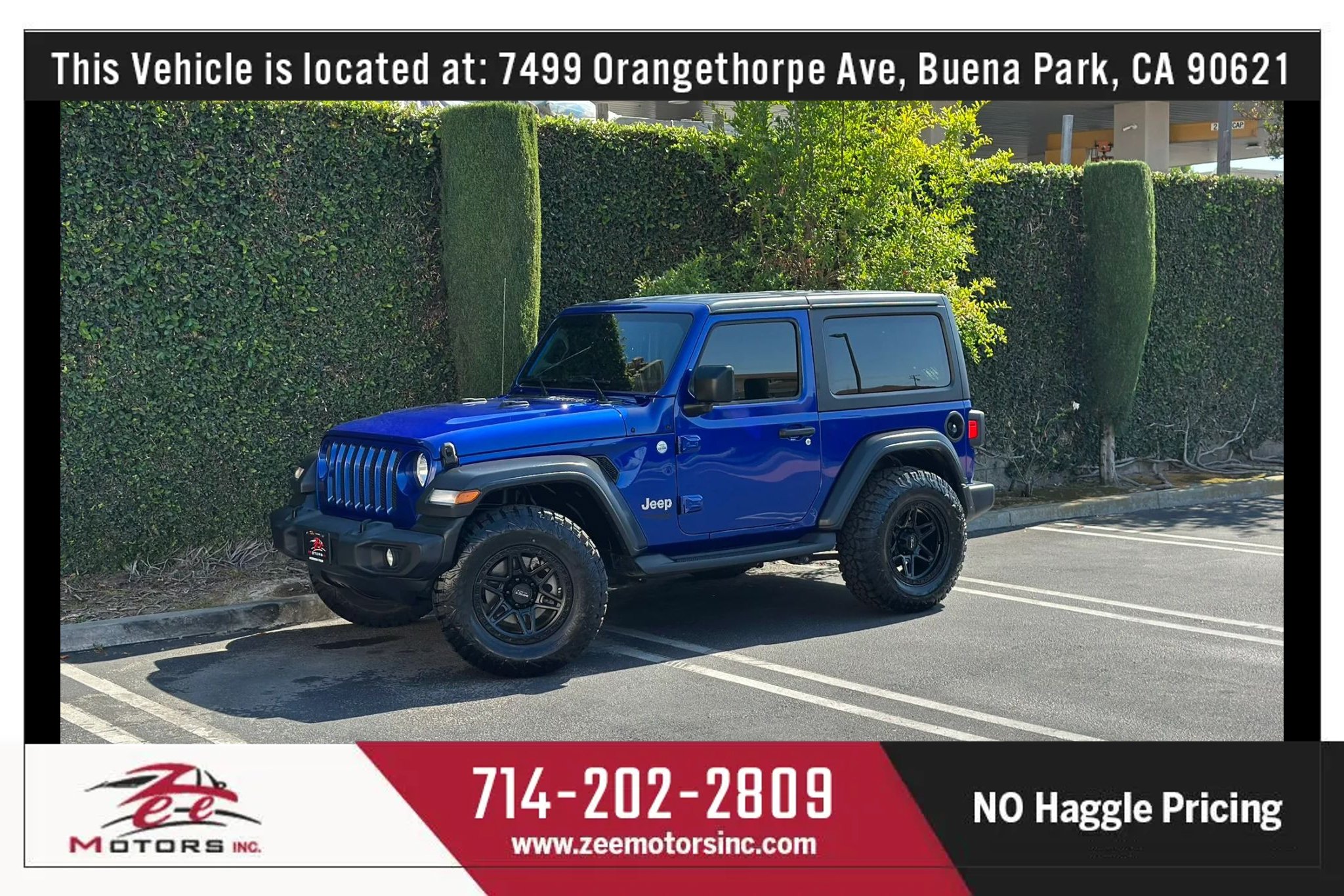 Used 2019 Jeep Wrangler Sport AWD/4WD image 13