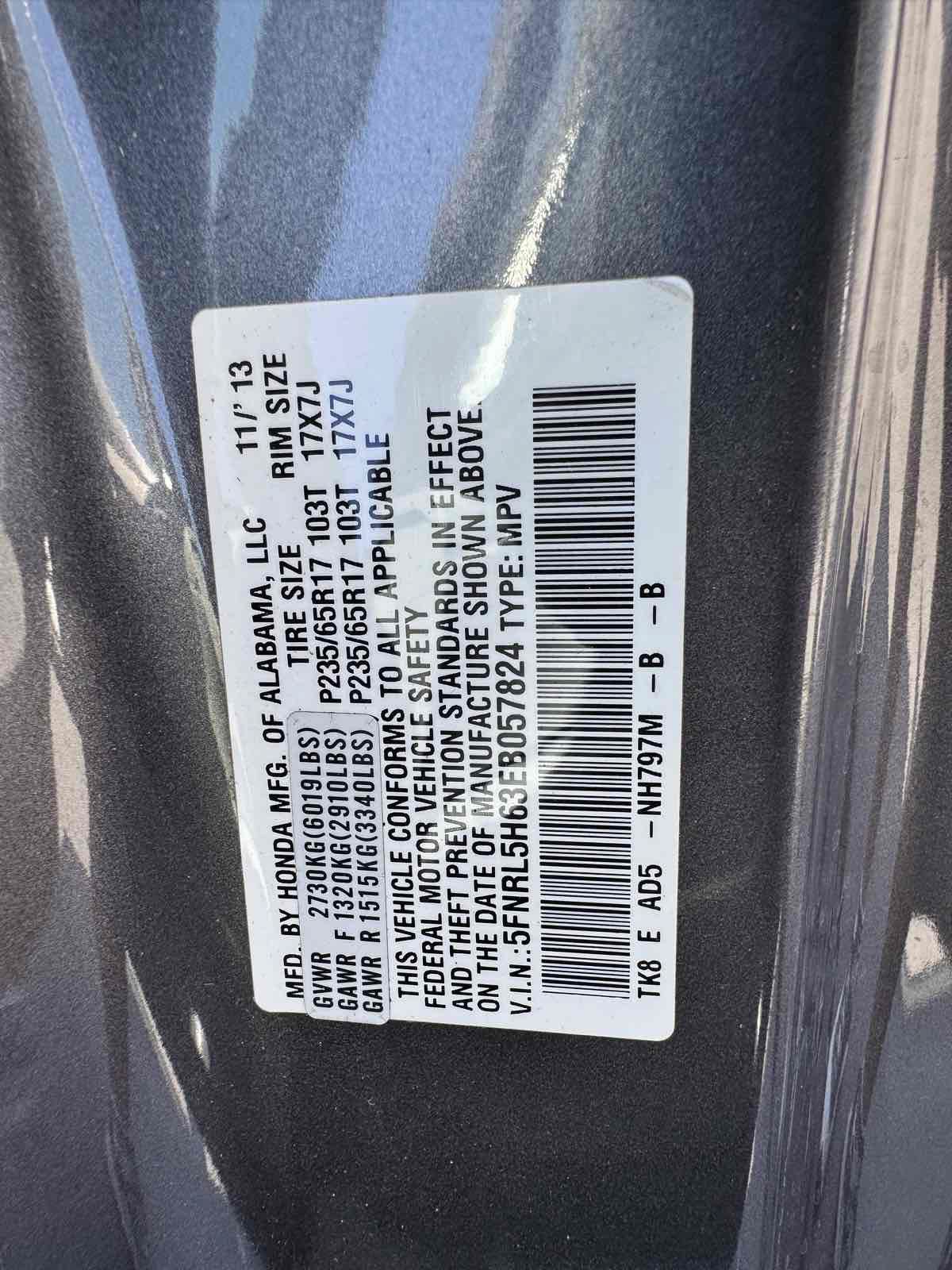 Used 2014 Honda Odyssey EX-L image 16