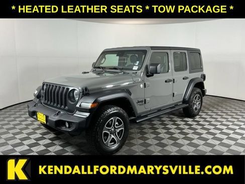 Used 2021 Jeep Wrangler Unlimited Sport AWD/4WD image 1