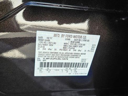 Used 2018 Lincoln MKX Black Label w/ Driver Assistance Package AWD/4WD image 25