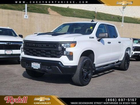Certified 2024 Chevrolet Silverado 1500 Custom Trail Boss w/ Turbomax Blackout Package image 1