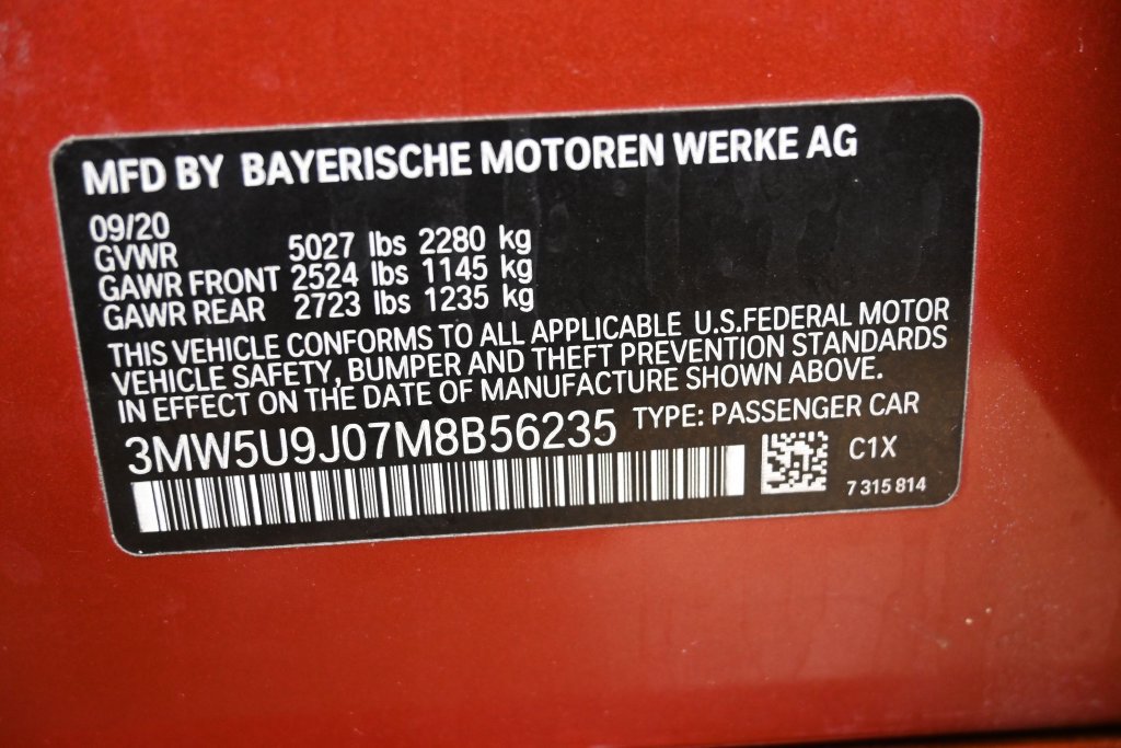 Used 2021 BMW M340i xDrive w/ Premium Package AWD/4WD image 30
