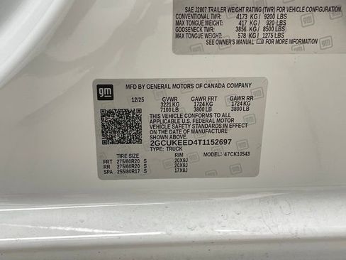 New 2026 Chevrolet Silverado 1500 RST w/ RST All Star Premium Package AWD/4WD image 25