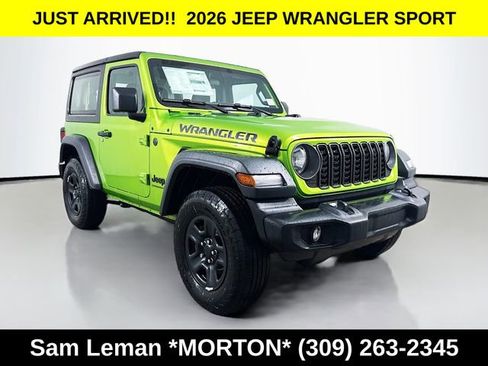 New 2026 Jeep Wrangler Sport image 1