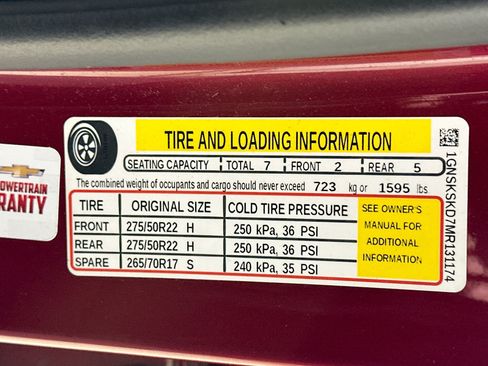Used 2021 Chevrolet Tahoe Premier w/ Premium Package AWD/4WD image 41