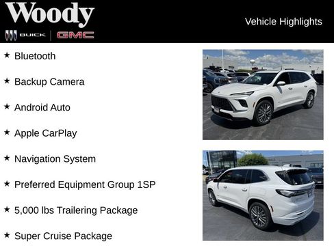 Certified 2025 Buick Enclave Avenir w/ Super Cruise Package AWD/4WD image 3
