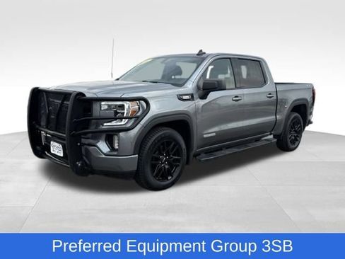 Used 2021 GMC Sierra 1500 Elevation w/ LPO, Elevation Black Package AWD/4WD image 1