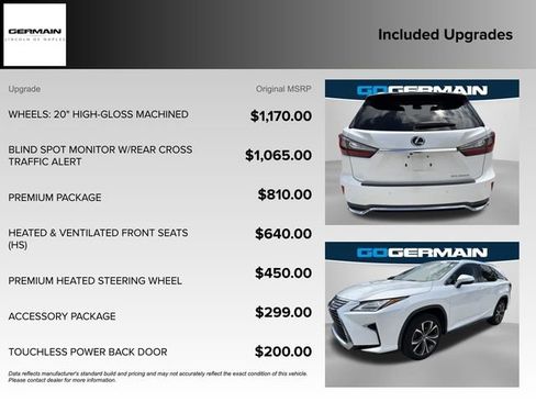 Used 2018 Lexus RX 350L FWD w/ Premium Package image 20