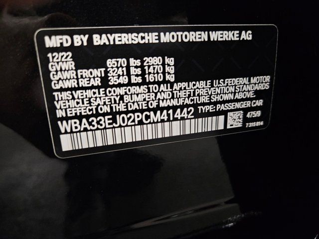 Certified 2023 BMW 760i xDrive AWD/4WD image 25
