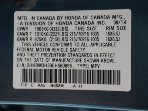 Used 2014 Honda CR-V LX image 23