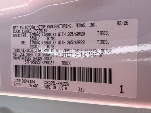 New 2026 Toyota Tundra 1794 Edition image 30