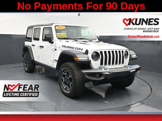 Used 2022 Jeep Wrangler Unlimited Rubicon 4xe w/ Cold Weather Group AWD/4WD image 1