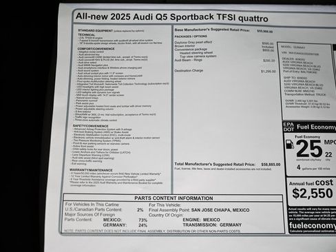 New 2025 Audi Q5 Premium image 39