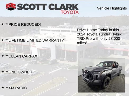Used 2024 Toyota Tundra TRD Pro AWD/4WD image 12
