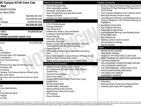 Certified 2023 GMC Canyon AT4X w/ Edition 1 AWD/4WD image 39