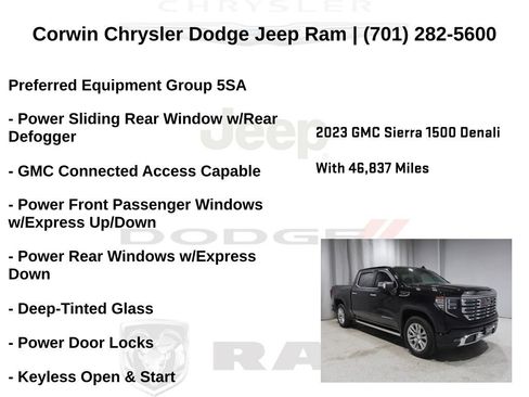 Used 2023 GMC Sierra 1500 Denali w/ Technology Package AWD/4WD image 6