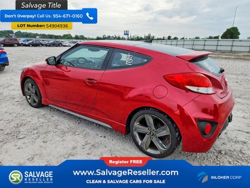 Used 2015 Hyundai Veloster Turbo w/ Option Group 04 FWD image 3
