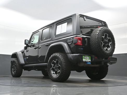 Used 2021 Jeep Wrangler Unlimited Rubicon 4xe w/ Cold Weather Group AWD/4WD image 29