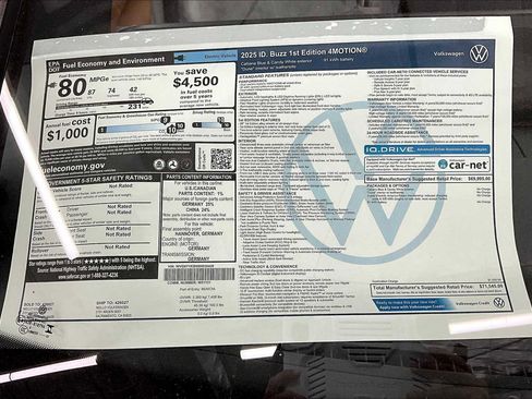 New 2025 Volkswagen ID. Buzz 1st Edition image 34