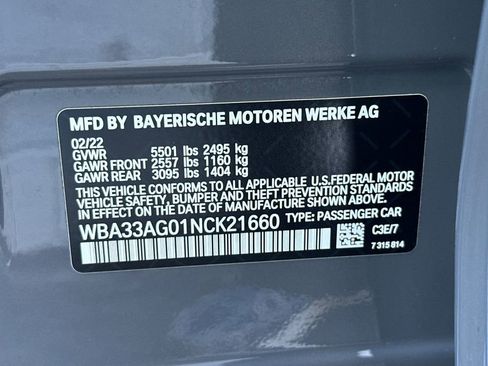 Used 2022 BMW 530e xDrive w/ Premium Package image 29