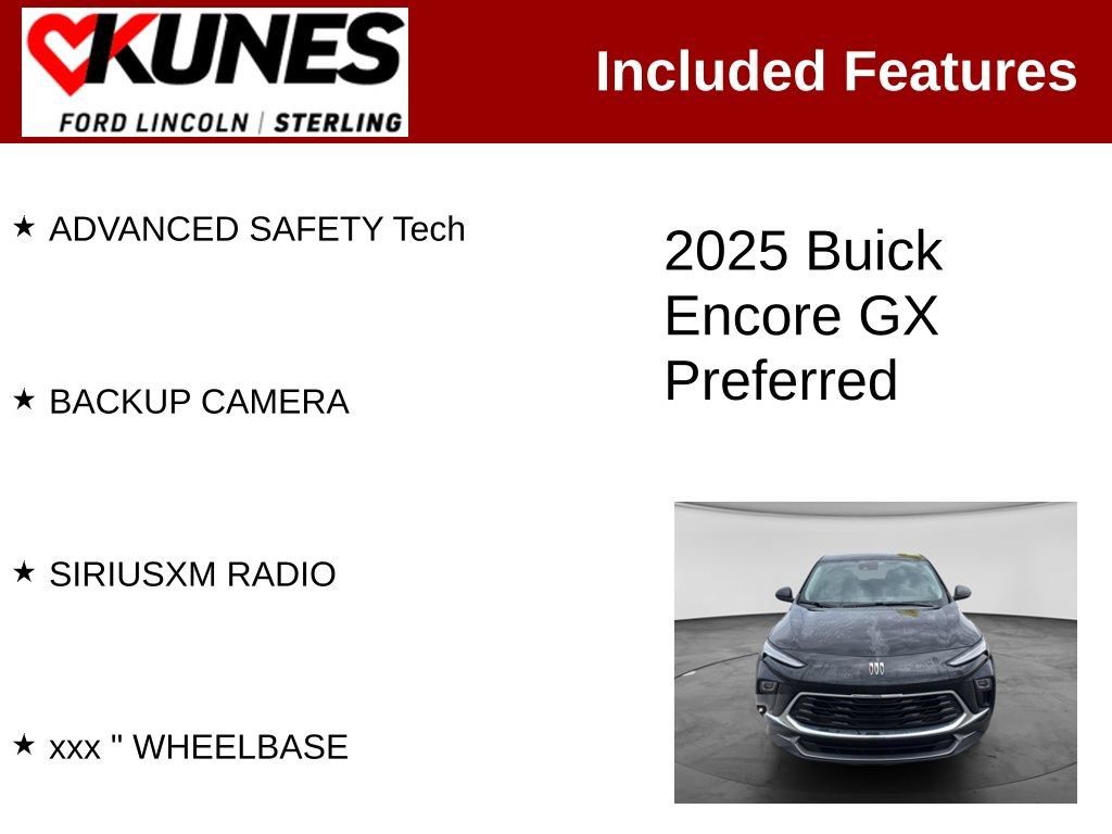 Used 2025 Buick Encore GX Preferred AWD/4WD image 2