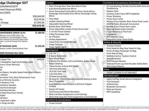 Used 2022 Dodge Challenger SXT w/ Driver Convenience Group RWD image 6