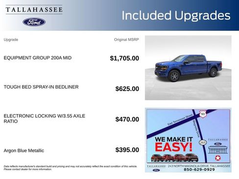 New 2026 Ford F150 STX w/ Equipment Group 200A RWD image 3