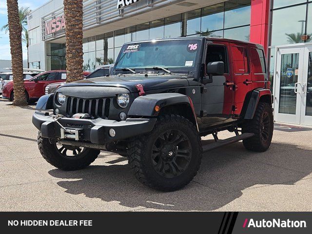 Used 2016 Jeep Wrangler Unlimited Sahara AWD/4WD image 1