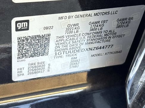 Certified 2022 GMC Sierra 1500 SLT w/ SLT Convenience Package image 35