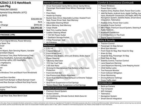 Used 2021 MAZDA MAZDA3 s image 16