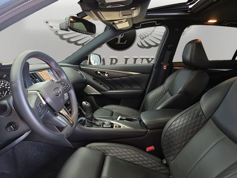 Used 2022 INFINITI Q50 Red Sport 400 w/ Carbon Fiber Package image 9