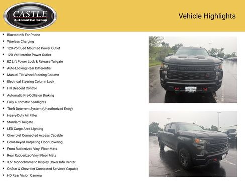 Used 2024 Chevrolet Silverado 1500 Custom Trail Boss AWD/4WD image 10