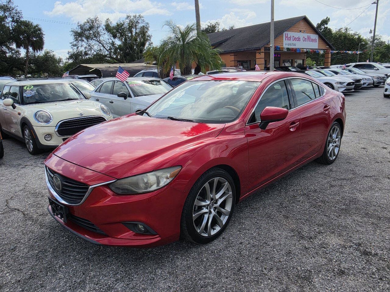 Used 2014 MAZDA MAZDA6 Grand Touring w/ MRCC + FOW Package FWD image 1