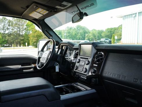 Used 2015 Ford F350 Platinum w/ Snow Plow Prep Package AWD/4WD image 14