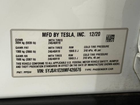 Used 2021 Tesla Model S Long Range AWD/4WD image 30