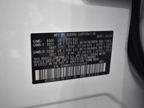 Used 2024 Subaru Ascent Premium w/ Convenience Package image 37