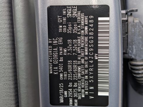 Used 2025 Kia Sorento S w/ Panoramic Sunroof Package FWD image 42