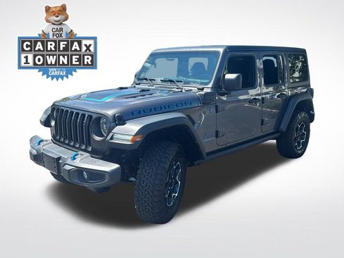 Used 2023 Jeep Wrangler Unlimited Rubicon 4xe w/ Cold Weather Group AWD/4WD image 3