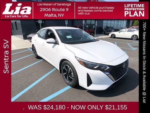 New 2025 Nissan Sentra SV image 1