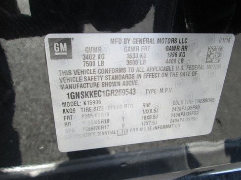 Used 2016 Chevrolet Suburban 4WD w/ Max Trailering Package image 15