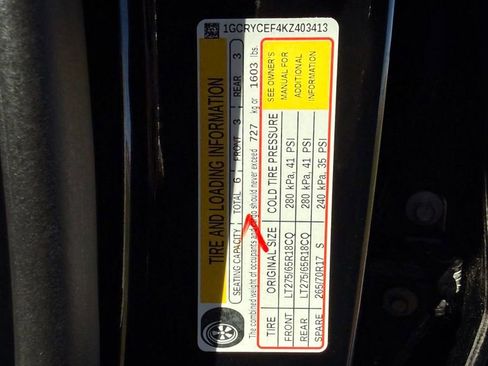 Used 2019 Chevrolet Silverado 1500 Custom Trail Boss w/ Custom Convenience Package image 20