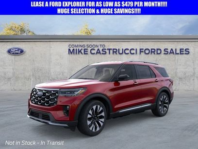 New 2026 Ford Explorer Platinum