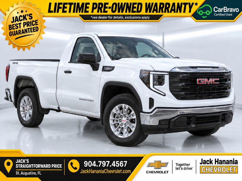 Used 2025 GMC Sierra 1500 Pro w/ Pro Value Package AWD/4WD image 1