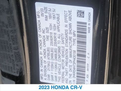 Certified 2023 Honda CR-V EX-L image 26
