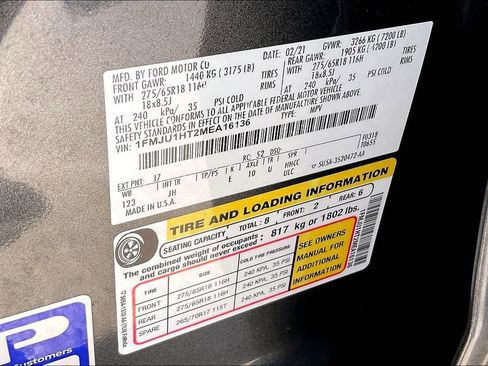 Certified 2021 Ford Expedition XLT image 15