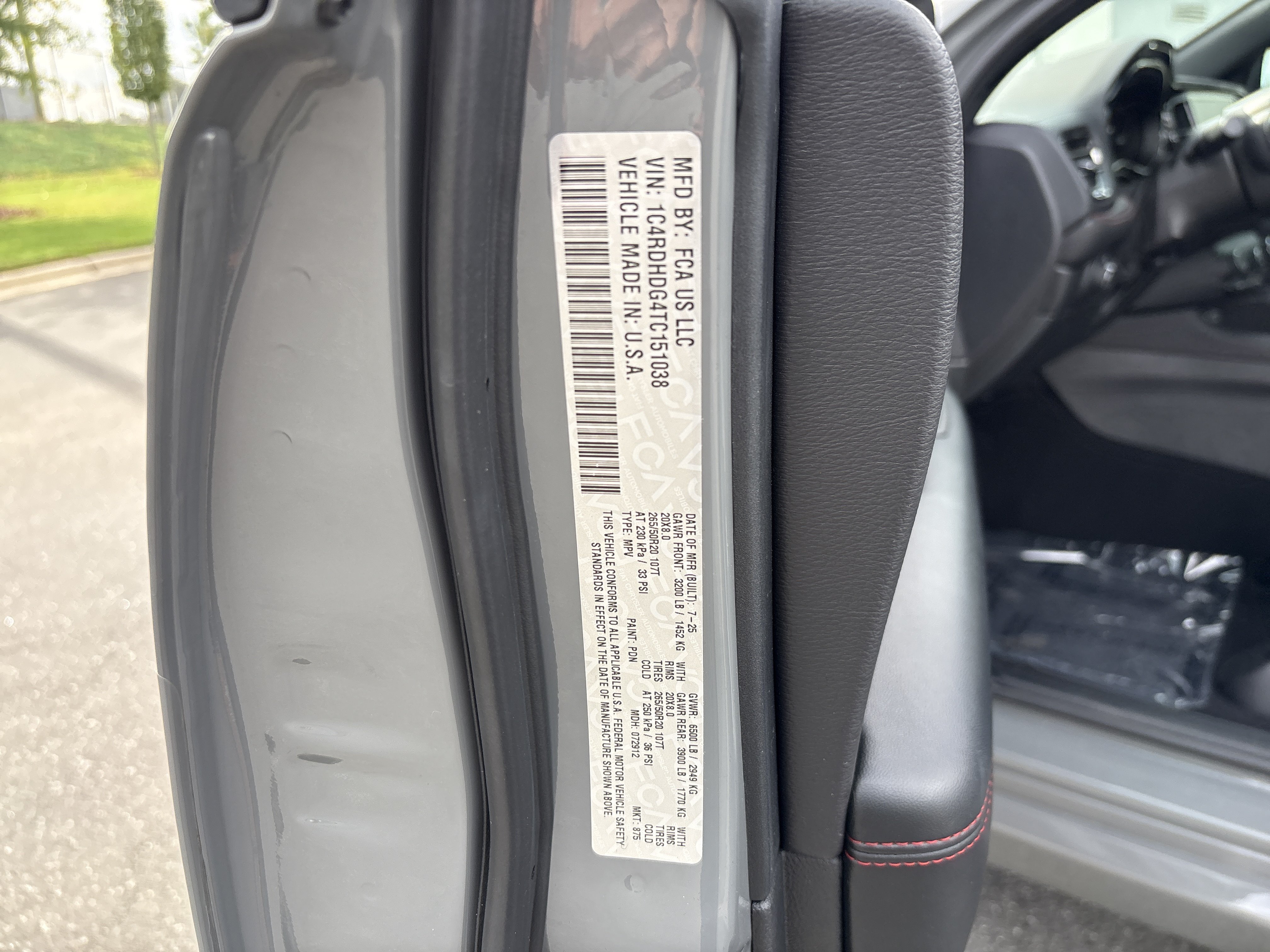 Used 2026 Dodge Durango GT w/ Blacktop Package RWD image 37
