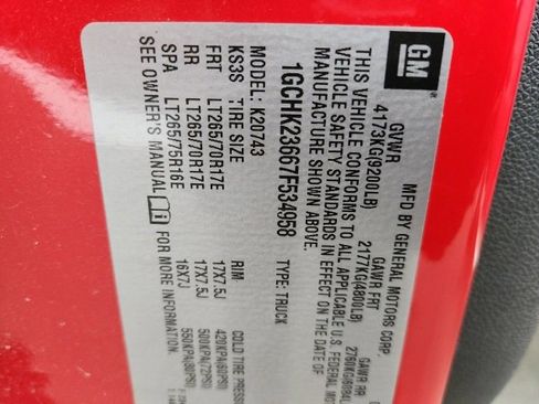 Used 2007 Chevrolet Silverado 2500 LTZ w/ Suspension Package, Off-Road image 18