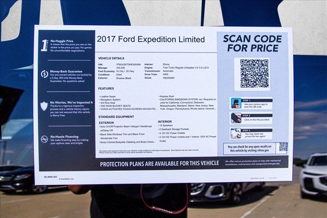 Used 2017 Ford Expedition Limited AWD/4WD image 30